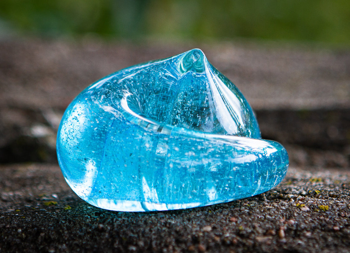 Memorial Sleeping Cat with Infused Cremation Ash